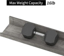 Giftgarden 36 Inch Grey Floating Shelves for Wall Mount, Gray Wood Wall Shelf Ledge for Bathroom Bedroom Living Room Kitchen Storage, Set of 3 Different Sizes by CozyNest Decor
