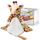 Love By Emi Baby Music Lovey Brown Giraffe, Baby Sleep Soother for Crib & Cuddle Bedtime, White Noise with Heartbeat & Lullaby, Plush Sound Machine Toy, Stuffed Animal for Newborns, Infants & Toddlers by TinyTreasures Baby Boutique