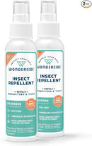Wondercide - Mosquito, Tick, and Insect Repellent with Natural Essential Oils - DEET-Free Bug Spray and Killer - Safe for Family - Cedarwood 2-Pack of 4 oz Bottle by TinyTreasures Baby Boutique
