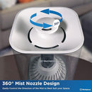 Westinghouse Ultrasonic Cool Mist Adjustable Humidifier, 4.5L Top Fill with LED Night Light and Touch Button Control by TinyTreasures Baby Boutique