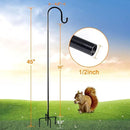 Ottsuls Shepherd-Hooks Adjustable for Bird-Feeder Lantern Plant-Hook Garden-Stake - Plant Stand Hanger for Outdoor Flower Basket, Bird Feeder Hanger Weddings Decor by GreenHaven Gardens