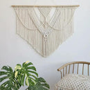Achart Macrame Wall Hanging Large- Boho Wall Decor- large wall art- Wall Decor Living Room- Macrame Tapestry Boho Decor for Bedroom (Triangle) by CozyNest Decor