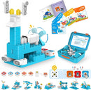WhalesBot A3 12-in-1 STEM Blocks Coding Robot Kit for Kids, 61-Piece Educational Building Set with Interactive Storytelling, Ideal Toy Gift for Boys & Girls Ages 3-6 by TinyTreasures Baby Boutique