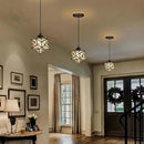 Frosted White Glass Pendant Lights for Kitchen Island Dining Room Light Fixture Chandelier Hanging Lighting with Warm Light Bulb by CozyNest Decor