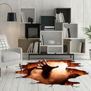 Halloween Wall Decals 3D Floor Wall Ceiling Stickers, Ghost Hand Scratching Wall Posters Removable Halloween Art Murals Window Clings Vinyl Wallpaper for Bedroom Bar Pub Living Room by CozyNest Decor