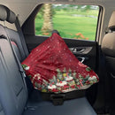 Binienty Snowman Car Seat Covers for Baby Boys Girls Infants,Christmas Snowman Carseat Canopy Cover Stretchy Breathable Babies Stroller Cover Canopies,Baby Shower Gifts by TinyTreasures Baby Boutique