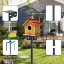 80 Inch Adjustable Bird Feeder Pole,Bird House Pole Suitable for Feeders & Birdhouse,Weather Station,Heavy-Duty Rustproof Design,Enhance Outdoor Decor & Birdwatching Experience by GreenHaven Gardens