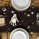 Artoid Mode Spooky Skeleton Spider Bone Halloween Table Runner, Holiday Kitchen Dining Table Decoration for Home Party Decor 13 x 120 Inch by CozyNest Decor