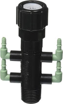 Orbit Drip System Shrub Adapter 4-Port Water Manifold for 1/4" Micro Tube, 69060 5-Pack