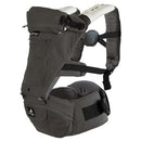 Abiie HUGGS 3-in-1 Baby Carrier w/Hip Seat - Front Facing, Hip Hugger, Back Baby Carrier - Healthy Sitting (M) Position, 3 Mos.-Toddler - Buckle Type Closure - Approved by US Safety Standards - Gray by TinyTreasures Baby Boutique