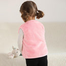 Baby Boys Girls Fleece Vest Zip Up Cute Bear Jackets Fuzzy Fall Winter Warm Clothes Newborn Outwear for Toddler Infant by TinyTreasures Baby Boutique