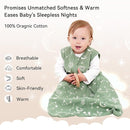 Baby Sleep Sack 0-6 Months 3 Pack 100% Cotton Lightweight 0.5 TOG Wearable Blanket Baby Sleep Bag with 2-Way Zipper for Newborn Infant by TinyTreasures Baby Boutique