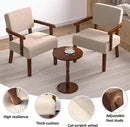 Accent Chair, Cat-Scratch Velvet Living Room Chairs Oversize with Soft Seat and Armrests for Dinning Room Bedroom Reading Room Waiting Room by CozyNest Decor