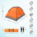 2-Person Dome Tent – Easy Set Up Shelter with Rain Fly and Carrying Bag for Camping by TinyTreasures Baby Boutique