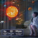 Galaxy Projector, 13 in 1 Planetarium Projector, Star Night Light Projector with Solar System Nebular Moon, Adjustable Focus Galaxy Light Projector for Kids Adults Bedroom Ceiling Room Décor by TinyTreasures Baby Boutique