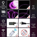 50Ft 600 LED Rope Lights Outdoor, Pink Flexible Tube Light Waterproof Plug in 8 Modes Timer Memory, Permanent String Lights for Tree,Pool, Bedroom, Fence, Garden, Indoor, Outside Decorations by GreenHaven Gardens