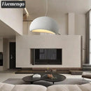 23.6in Large Wabi Sabi Pendant Lights Kitchen Island Lighting Fixture Ceiling Mount White Modern Japanese Lamp Japandi Chandelier for Dining Living Room Bedroom Restaurant Hanging Lamp by CozyNest Decor
