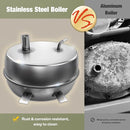 Newbealer Heavy-Duty Steam Cleaner for Home, Stainless Steel Boiler, Steam Mop with 20-Piece Accessories, Max 5 Bar, Multi-Purpose Steamer for Floors, Cars, Furniture, Upholstery, and More by TinyTreasures Baby Boutique