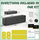 Smart RFID Cabinet Lock, Hidden Digital Electronic Bluetooth RFID Cabinet Drawer Lock for Adults Baby Proofing Teens Liquor Cupboard File by TinyTreasures Baby Boutique