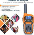 Woktok Kids Walkie Talkies, Long Range 2 Way Radio 22 Channel, Durable Toy Birthday Gifts for 6-12 Year Old Boys and Girls, Handheld Walkies Talkie for Outside Hiking Camping（No Batteries） by TinyTreasures Baby Boutique
