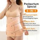 3 in 1 Postpartum Belly Band Post Partum for Women Abdominal Binder Surgery C Section Recovery Stomach Belly Wrap Belt by TinyTreasures Baby Boutique