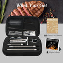 Meat Injector,Turkey Seasoning Injection Kit with 3 Professional Marinade Injector Needles for Grill Smoker BBQ Brisket; Include User Manual, E-Book - Storage Case by GreenHaven Gardens