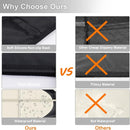 Car Seat Protector,2 Pack Car Seat Protectors Baby Carseat Waterproof Durable 600D Fabric for Child Baby Car Seat Mat Vehicle Pet Cover 2 Storage Pockets (2 Pack Beige) by TinyTreasures Baby Boutique
