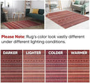 Keen Home Design 2x12 Rug - Machine Washable Runner with Non-Slip Backing, Ideal for Hallway, Entryway, Kitchen, Laundry Room - Vintage, Easy Clean, Durable, Low Pile Rug - (2'6" x 12') by CozyNest Decor