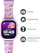 PlayZoom 4 Kids Smartwatch, Educational Tech Toy – 25+ Games, Selfie Camera, Audiobooks, Step Tracker, Water‑Resistant, Parental Controls, Long Battery, Ages 4‑12, Pink Donuts by TinyTreasures Baby Boutique