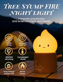 Torch Night Light with Sound Machine for Baby, 2 Modes Candlelight & Night Lamp, Sleep Aid White Noise Soother, Dimmable Warm Night Light for Baby Nursery, Toddler Kids Bedroom by TinyTreasures Baby Boutique