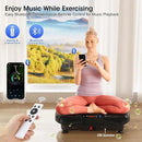 Vibration Plate Exercise Machine, 180 Speed Levels Vibration Plate for Lymphatic Drainage, Whole Body Workout Vibrating Fitness Platform, Effective for Weight Loss, Shaping, Toning & Wellness by CozyNest Decor