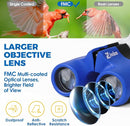 Binoculars for Kids, Toys for 3-12 Year Old Girls and Boys, Bird Watching Hiking 4 5 6 7 8 9 Year Old Girl Boy Christmas Birthday Gifts, Outdoor Toys for Kid Set with Magnifying Glass & Compass by TinyTreasures Baby Boutique