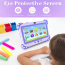 Kids Tablet 7 inch Toddler Tablet for Kids WiFi Tablets 32G Android Dual Camera Parental Control with Kids app Pre-Installed YouTube Netflix (Purple) by TinyTreasures Baby Boutique