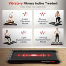 Walking Vibration Pad,Under Desk Treadmills for Home,4 in 1 Vibration Plate Exercise Machine,Portable Walking Pad with APP,350 Lb Capacity Multifunctional Treadmill Pro Max by CozyNest Decor