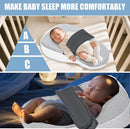 Baby Reflux Pillow for Infant Support Cushion,Pillow for Sleeping/Feeding, Soft Cotton Cover, Bedroom, Stroller, Detachable by TinyTreasures Baby Boutique
