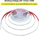 24V 65.6ft/20m LED Strip Light Natural White 4000K 2400LEDs High Brightness 12000LM SMD2835 Flexible No-Waterproof IP20 LED Tape for Kitchen Backyard Hallways Stairs Decoration(No Power Supply) by GreenHaven Gardens