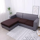 hyha Waterproof Couch Cushion Covers, Sectional Sofa Slipcovers Washable, L Shape Chaise Dog Couch Covers for Sectional Sofa, Universal Furniture Protector (1 Piece for Chaise XL, Chocolate) by CozyNest Decor