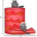HydraPak Stow - Collapsible Backpacking Water Bottle (350ml, 500ml, 1L) - BPA Free, Ultra Light, Spill-Proof Twist Cap by CozyNest Decor