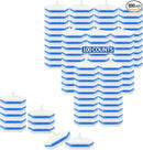 Aimery 100 Counts Blue Disposable Toilet Bowl Cleaning Wand Refills Compatible With Clorox(100,Blue) by CozyNest Decor