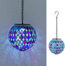 VCUTEKA Hanging Solar Lanterns Mosaic Solar Lights with Hook Up, Outdoor Garden Lights Decor for Yard Tree Fence Patio by GreenHaven Gardens