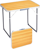 Outvita 2.3ft Portable Folding Camping Table, Outdoor Waterproof Picnic Table, Aluminum Lightweight Suitcase Foldable Table for Picnic BBQ Beach Dining by GreenHaven Gardens