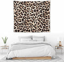 HZOHNAGO Leopard Print Tapestry Rustic Brown Leopard Wild Animal Printed Wall Tapestry Painting Wall Hanging for Bedroom Living Room Dorm 60" W x 50" H by CozyNest Decor