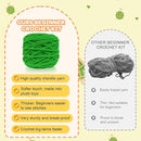 Utook Crochet Kit for Beginners, 6-Pack Crochet Animal Kit,Crochet Kits for Beginners Adults and Children, with Instructional Videos and Paper tutorials, Handmade Crafts, Holiday Gifts (Turtle) by TinyTreasures Baby Boutique