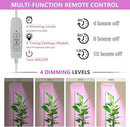 BESTVA 36W Grow Lights with Stand, Full Spectrum LED Plant Light, 12-59 Inch Height Adjustable Growing Lamp with Auto On/Off Timer 4H/8H/12H, 4 Dimmable Brightness by GreenHaven Gardens