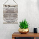 Inspirational Bible Gift Signs the Beatitudes Blessed are the Poor in Spirit for Theirs is the Kingdom of Heaven Wooden Hanging Sign Religious Scripture Art Wall Home Decoration 10 x 8 Inches by CozyNest Decor