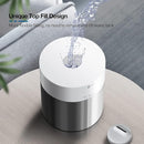 Stainless Steel Humidifier, 4.5L Easy to Clean Humidifier with 304 Stainless Steel Tank, Cool Mist Humidifiers for Bedroom with Smart Humidistat & Timer, 25dB Sleep Mode for Baby, Plants by TinyTreasures Baby Boutique