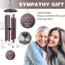 ASTARIN 36" Large Deep Tone Personalized Sympathy Wind Chimes, Memorial Wind Chime for Loss of Mother Father Loved One, Bereavement Gifts Decor Outdoor Patio Garden Graveyard(Produced in USA) by CozyNest Decor