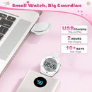 Kids Watches for Girls Boys Digital Sport Watch with Step Counter Pedometer Vibration Alarm Clock, No App Waterproof Fitness Tracker Kids Watch Boys Girls Teens Students Ages 5-16 by TinyTreasures Baby Boutique