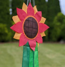 Madrona Brands Red Flower Windsock | Durable Outdoor Hanging Decoration | Yard, Garden, Patio, Home and More | 42-Inch by GreenHaven Gardens