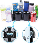 Baby Stroller Cup Holder with Phone Holder, 3-in-1 Bottle Holder, 360 Removable Degrees Rotation Drink Holder for Wheelchair, Stroller, Bike, Walker, Scooter, Bicycle, Uppababy, Nuna, Bugaboo, Doona. by TinyTreasures Baby Boutique